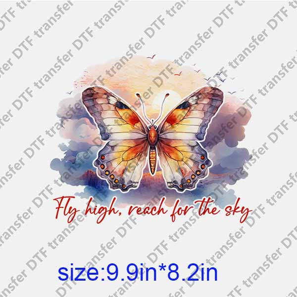 Butterfly DTF transfer BTF.084