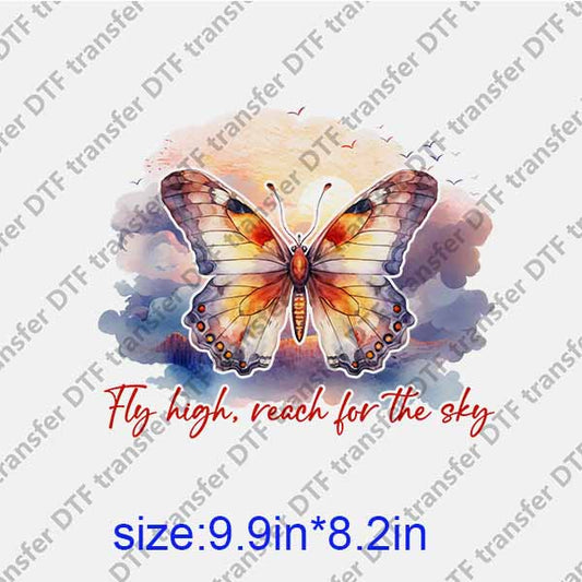 Butterfly DTF transfer BTF.084