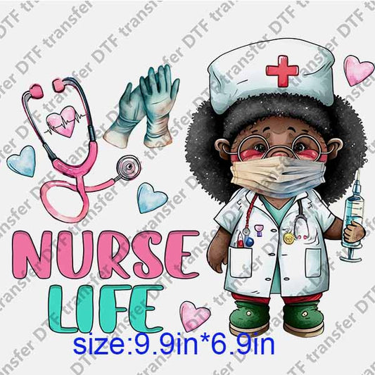 Nurse DTF transfer NURSE.012