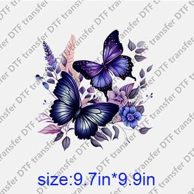 Butterfly DTF transfer BTF.067