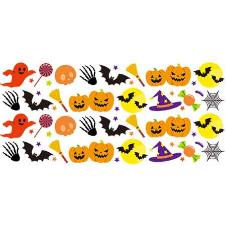 Pumpkin Halloween Thanksgiving 16oz UV DTF  Cup Wraps