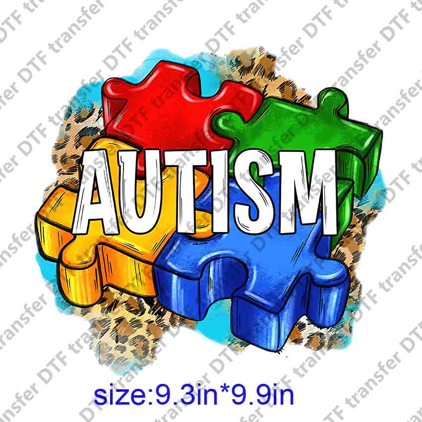 Autism DTF transfer Autism.023