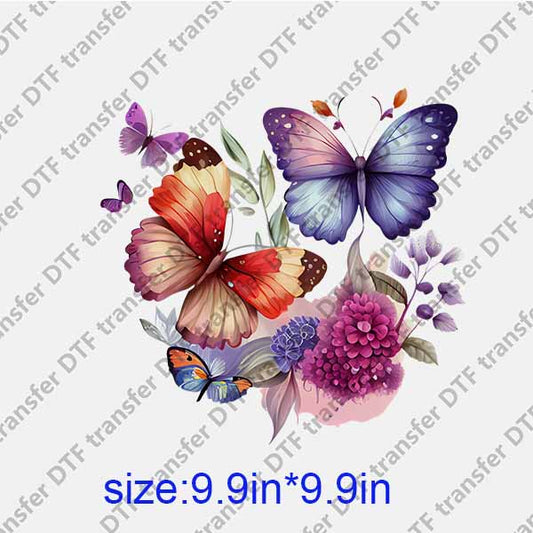 Butterfly DTF transfer BTF.096