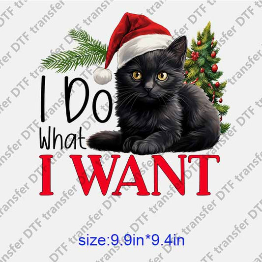 Christmas Animal DTF transfer XMAS.305