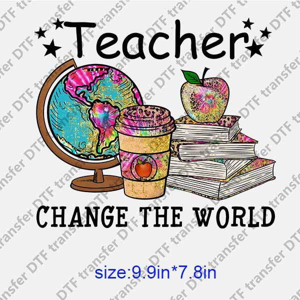 Teacher DTF transfer TCR.015