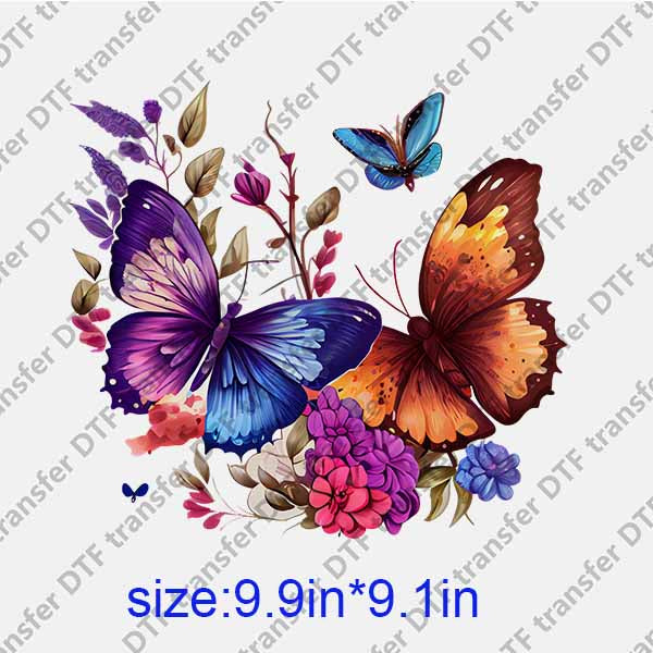 Butterfly DTF transfer BTF.097