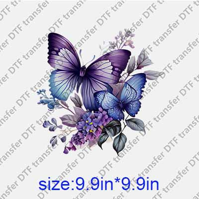 Butterfly DTF transfer BTF.068