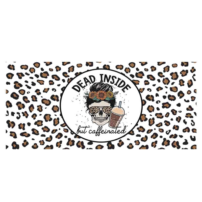 Leopard print 16oz UV DTF  Cup Wraps