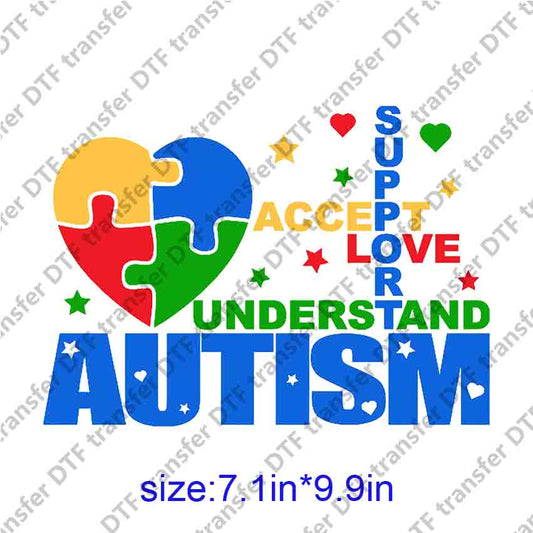 Autism DTF transfer Autism.031