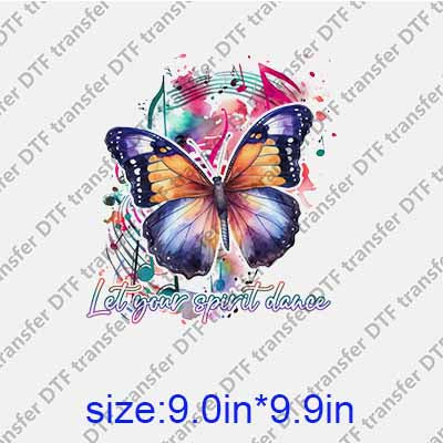 Butterfly DTF transfer BTF.062