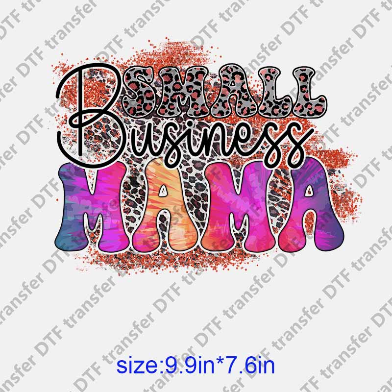 Mama momlife letters  DTF transfer NO.1299