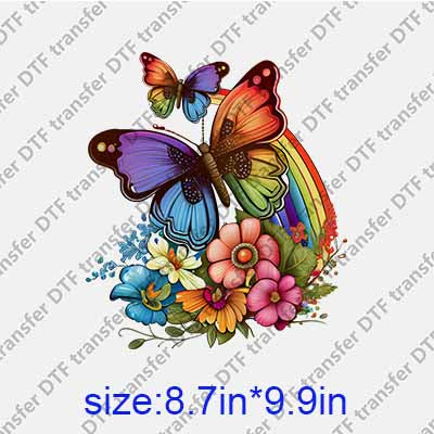 Butterfly DTF transfer BTF.071