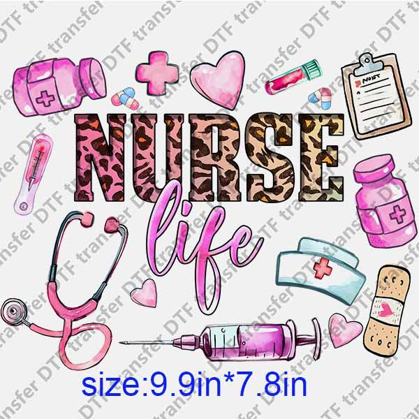 Nurse DTF transfer NURSE.014