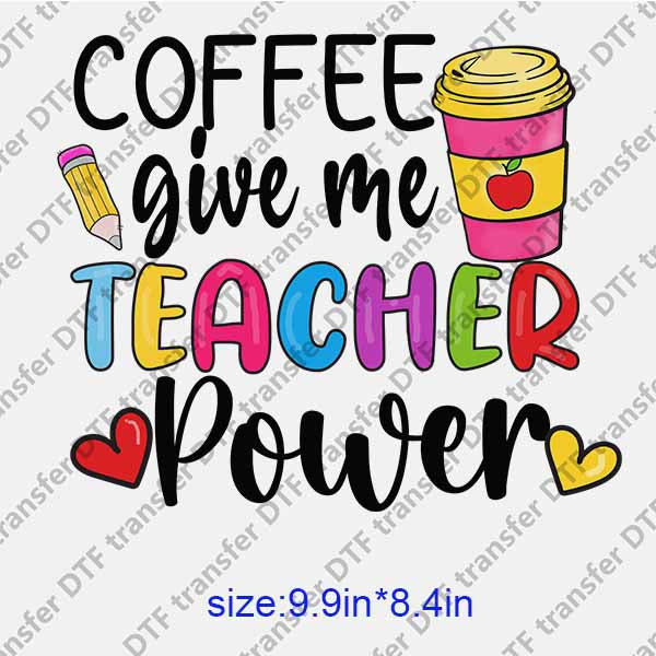 Teacher DTF transfer TCR.016