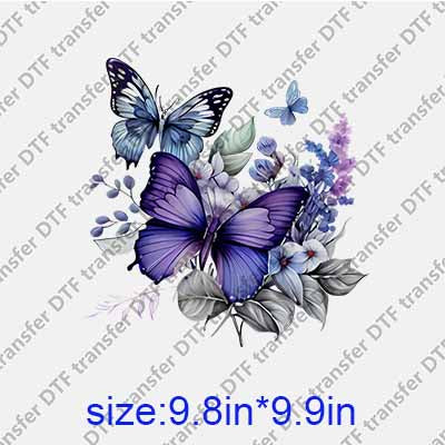 Butterfly DTF transfer BTF.066