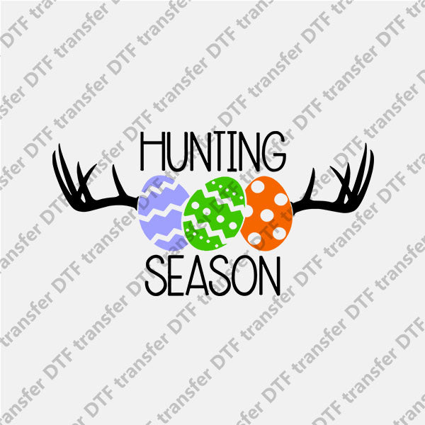 Easter Hunting Season Three Eggs  DTF transfers ET.043