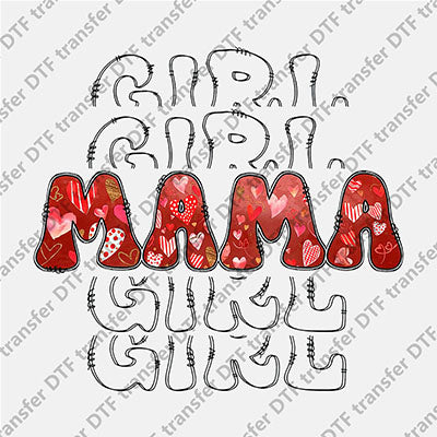 Girl MAMA DTF transfers MAMA.052