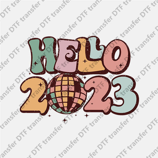 2023 Hello Colored Ball DTF transfers 2023NY.020