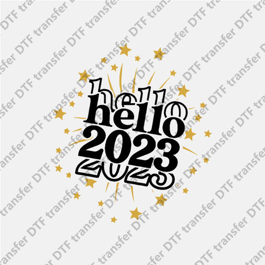 2023 Hello Number DTF transfers 2023NY.021