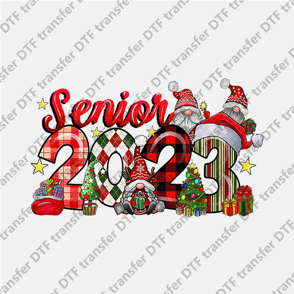 2023 Christmas Gnomes Senior DTF transfers 2023NY.029