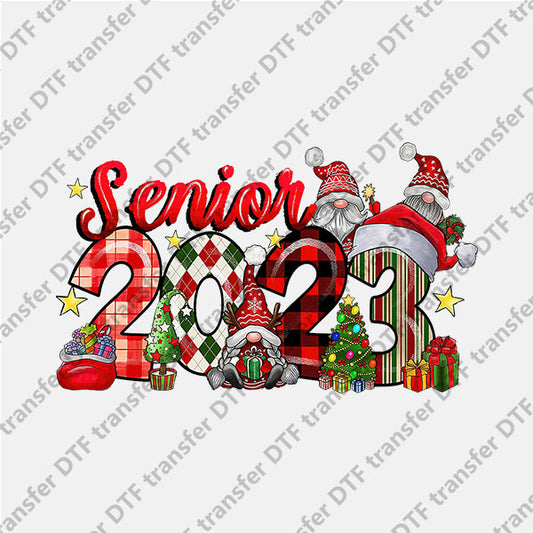 2023 Christmas Gnomes Senior DTF transfers 2023NY.029