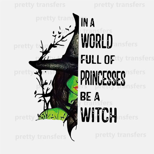 Witch Halloween Letter DTF transfers NO.399