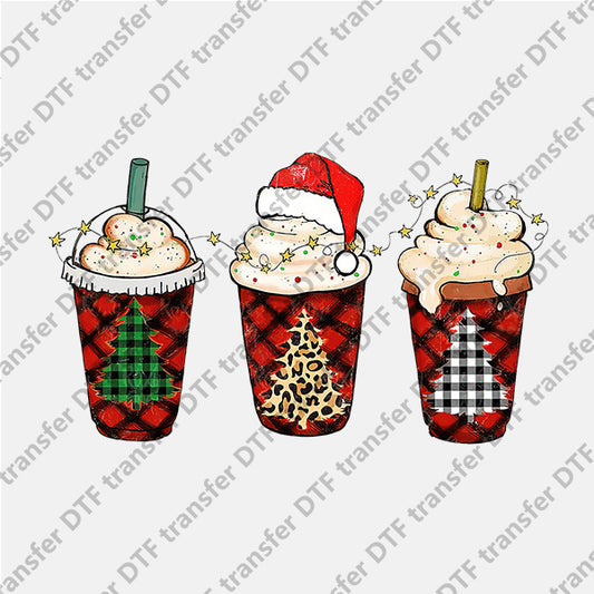 Christmas Three Ice Cream DTF transfers NO.851