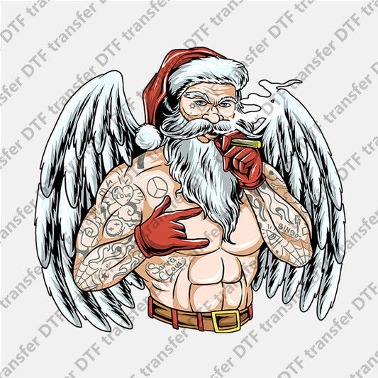 Christmas Santa Claus Angle DTF transfers NO.940