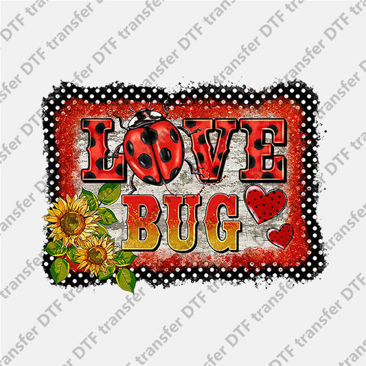 Valentine's Day Love Bug DTF transfers VLT.027