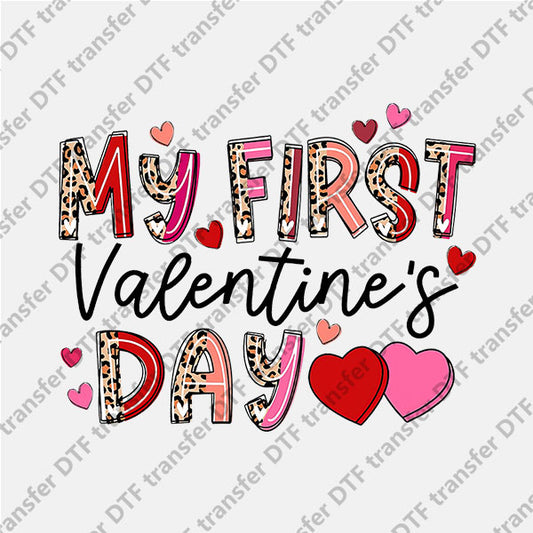 My First Valentine's Day DTF transfers VLT.052